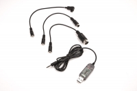 USB Simulator cable set(include Futaba square adaptor)