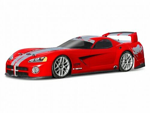 Кузов 1/10 - 2003 DODGE VIPER GTS-R (190MM/ WB255MM) некрашеный
