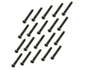 Винт с круглой головкой 20шт, M3*22