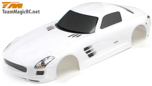 Кузов туринг/дрифт 1/10 с аксессуарами (SLS 190mm, White) окраше