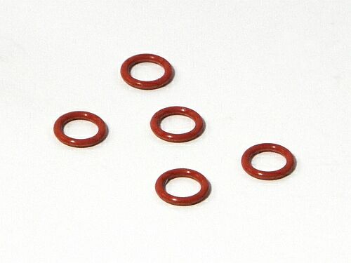 Кольцо уплотнительное SILICONE SS-045 4.5X6.6MM (RED) (5шт) [ S