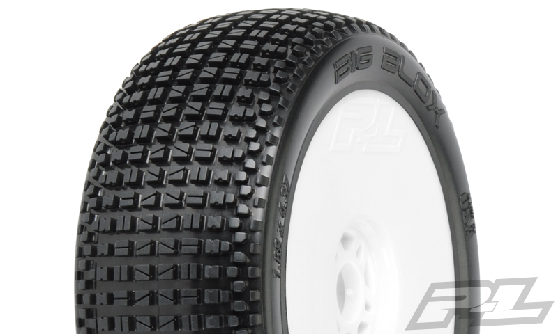 Колеса в сборе багги 1/8 - BIG BLOX M3 ( Soft) 2шт [ BIG BLOX M